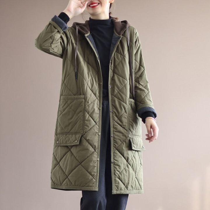 Amy Victoria | Long padded coat