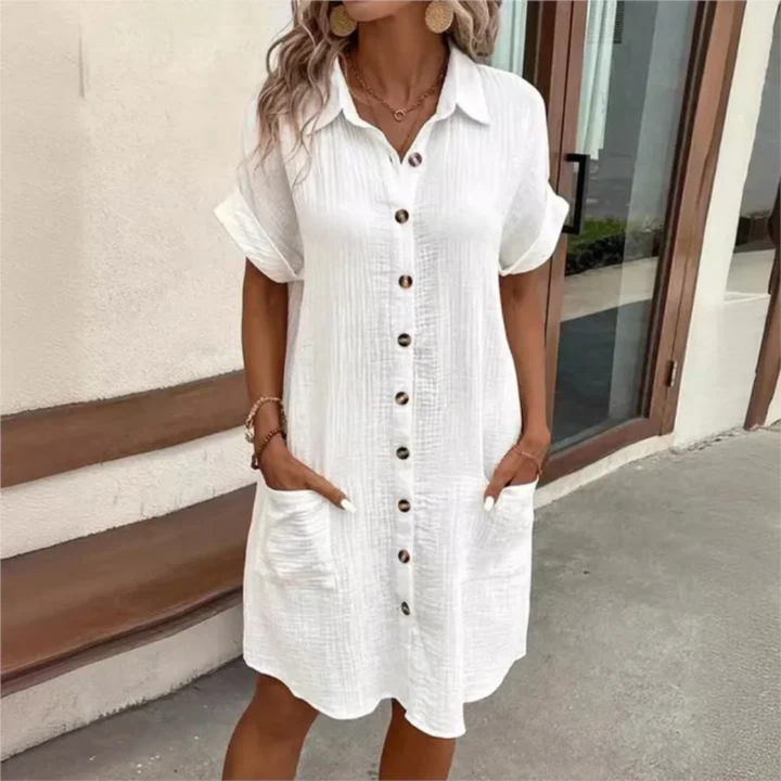 Amy Victoria | Summer shirt dress