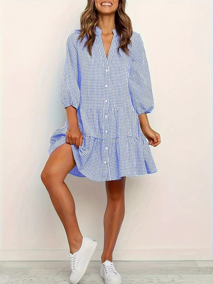 Amy Victoria | Gingham Dress