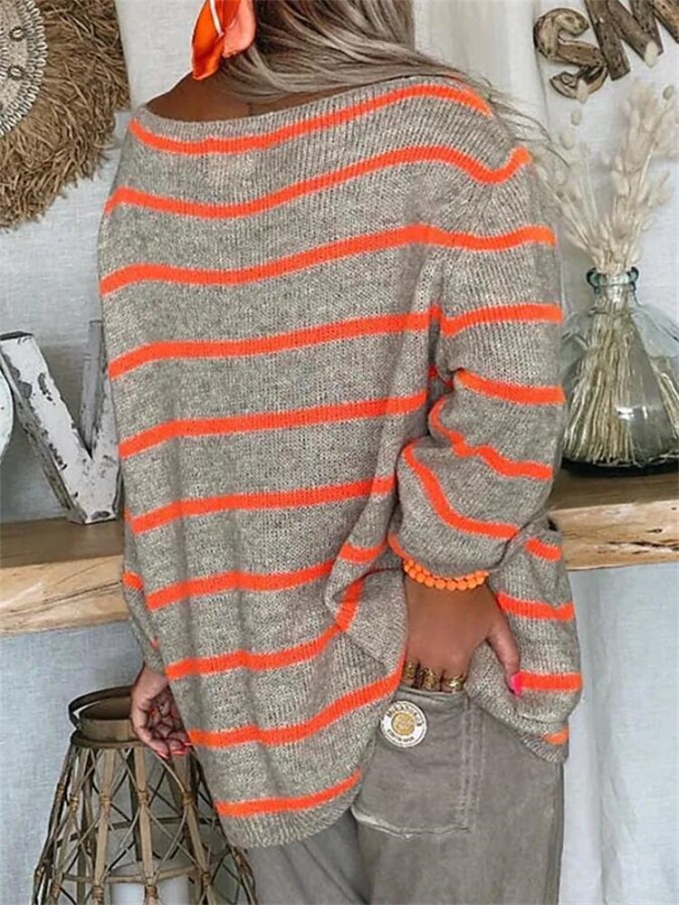 Amy Victoria | Striped Sweater