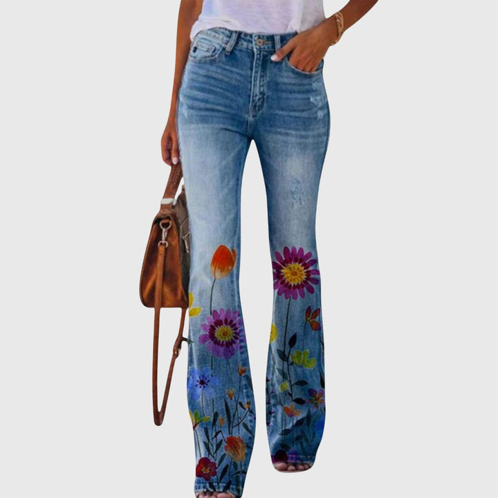 Amy Victoria | Floral Print Pants