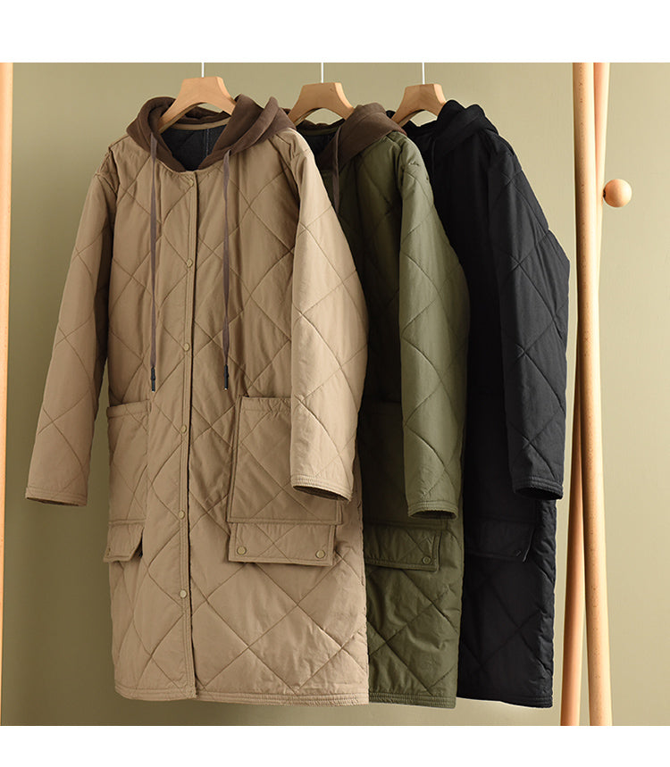 Amy Victoria | Long padded coat