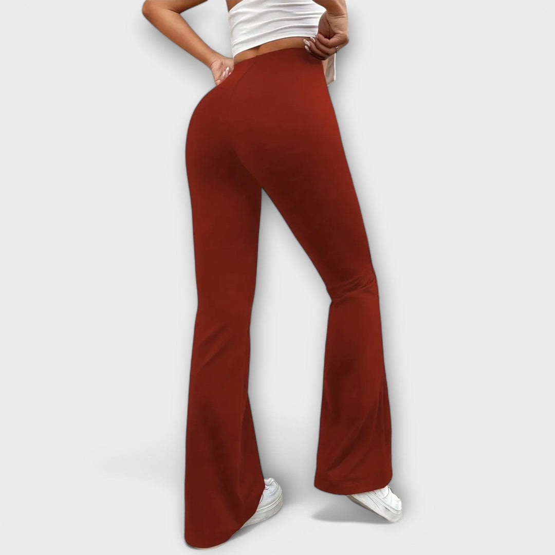 Amy Victoria | Relaxed Flared Leg Pants