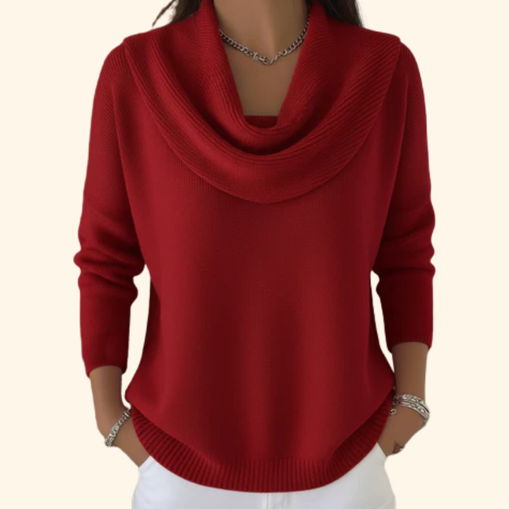Amy Victoria | Sweater with Collar