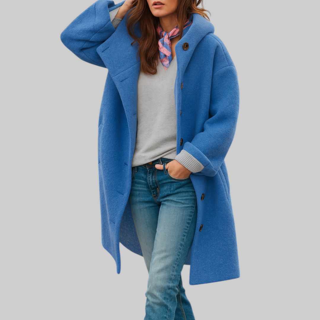 Amy Victoria | Cozy mid-length coat