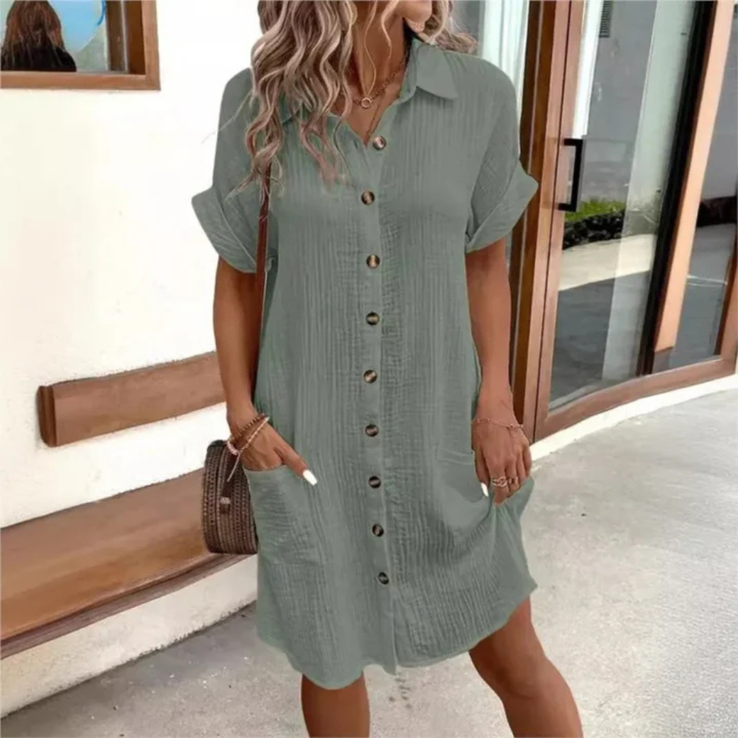 Amy Victoria | Summer shirt dress