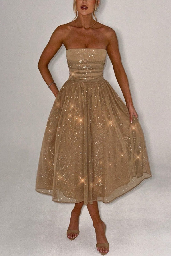 Amy Victoria | Off Shoulder Backless Maxi Dress with Bow