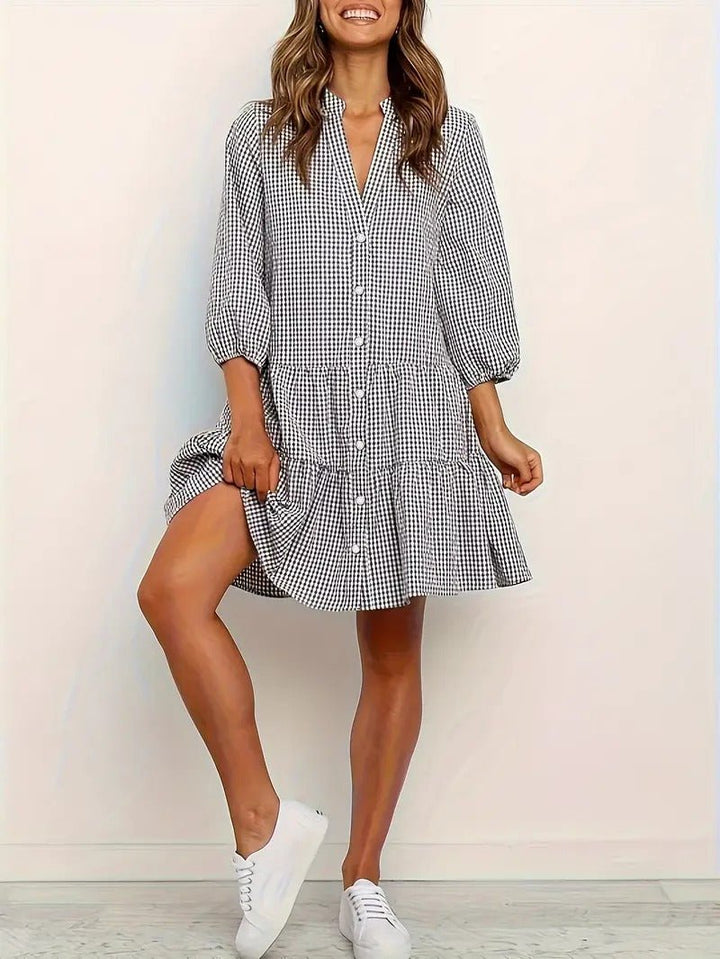 Amy Victoria | Gingham Dress