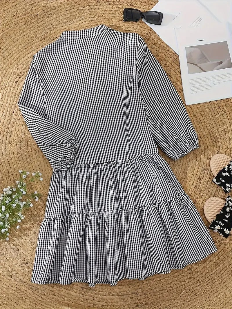 Amy Victoria | Gingham Dress
