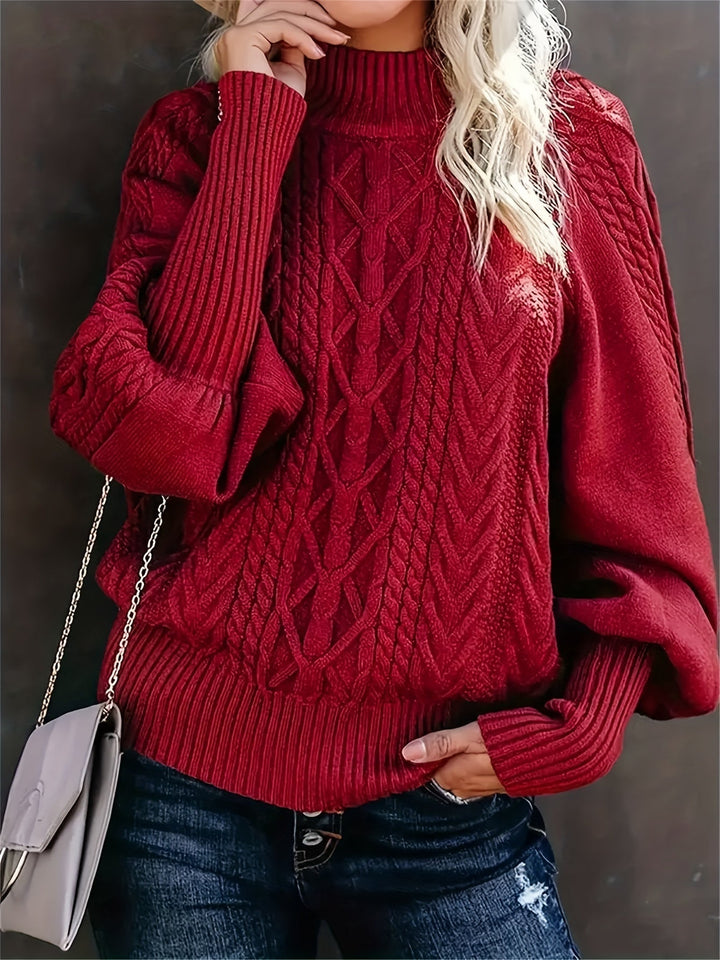 Amy Victoria | Casual Long Sleeve Knitted Sweater
