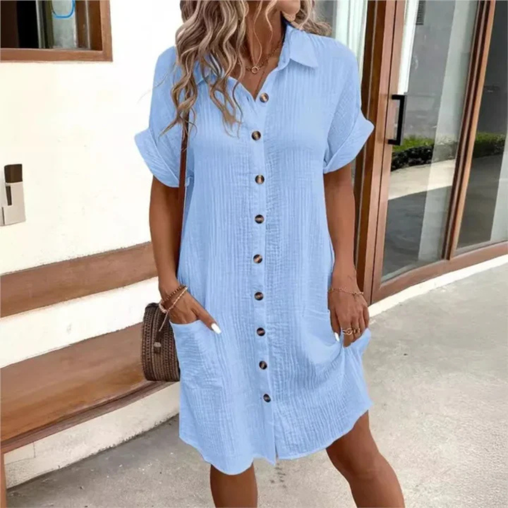 Amy Victoria | Summer shirt dress