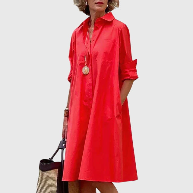 Amy Victoria | Elegant Dress with Pockets