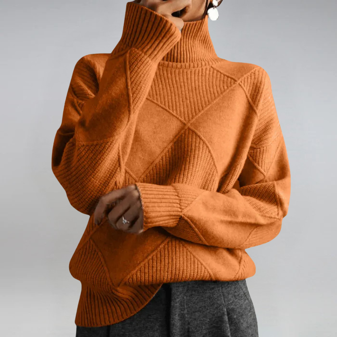 Amy Victoria | Luxe Turtleneck Sweater