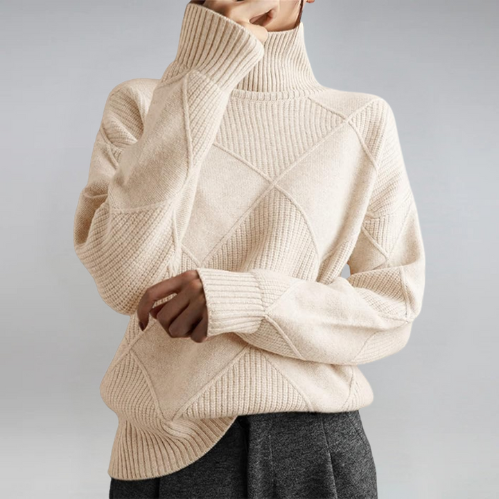 Amy Victoria | Luxe Turtleneck Sweater