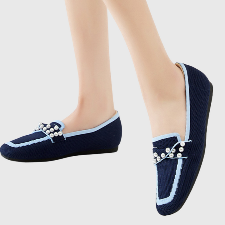Amy Victoria | Pearl Comfort Loafers