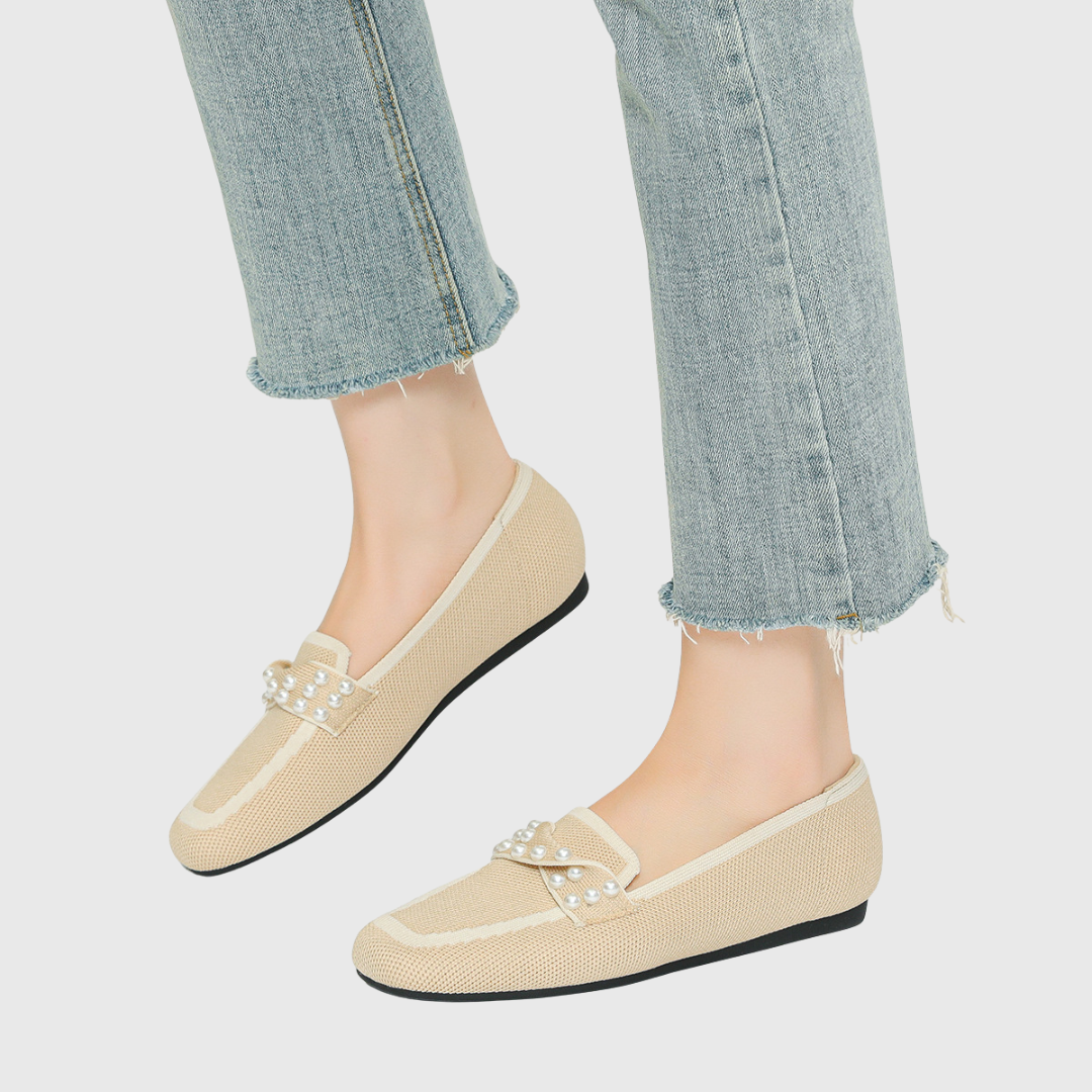 Amy Victoria | Pearl Comfort Loafers