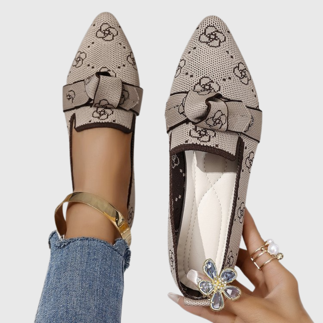 Amy Victoria | Floral Comfort Loafers