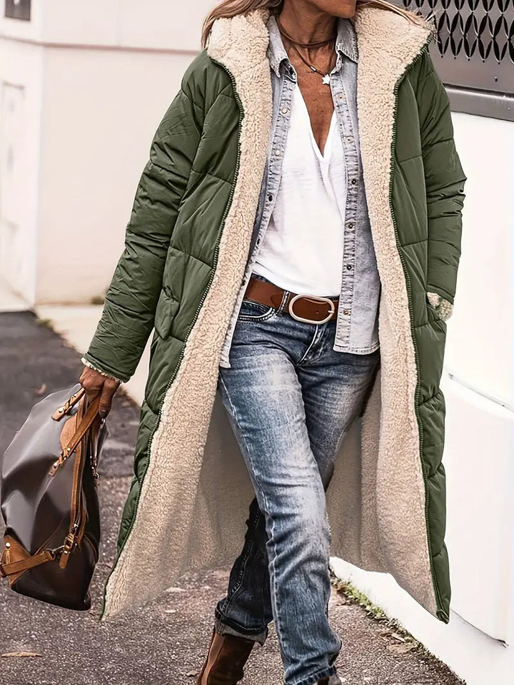 Amy Victoria | Reversible fleece jacket