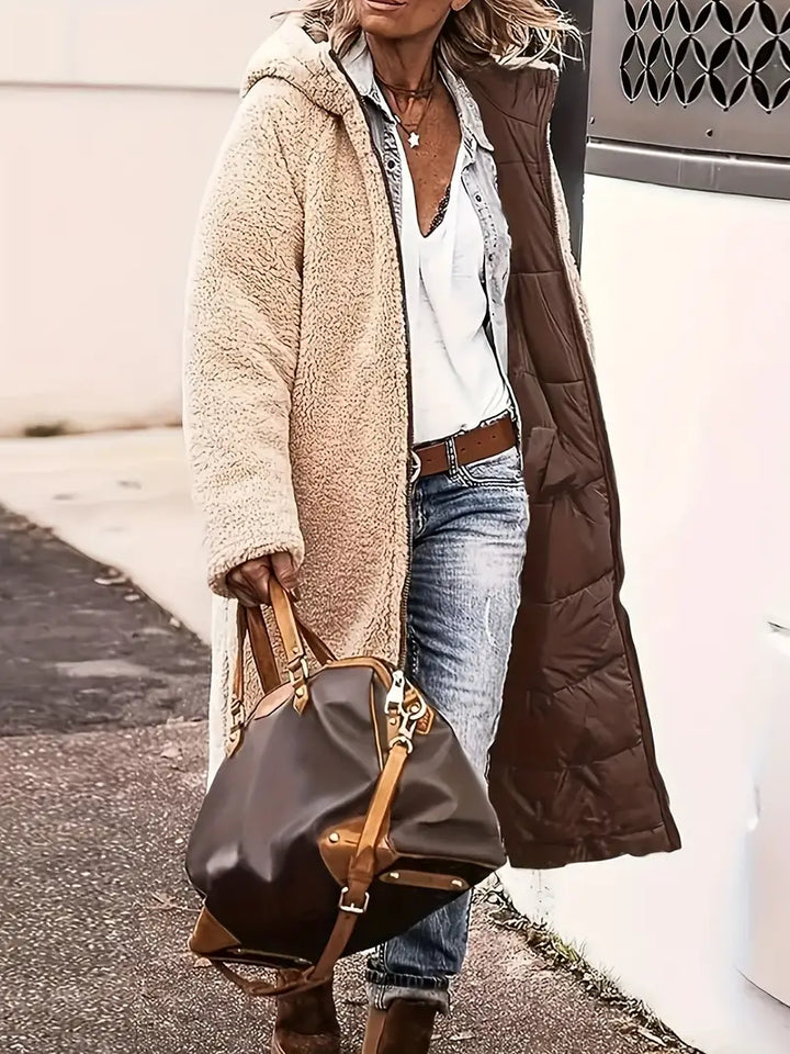 Amy Victoria | Reversible fleece jacket