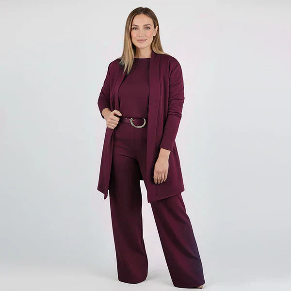 Amy Victoria | Elegant 3-Piece Set with Stretch