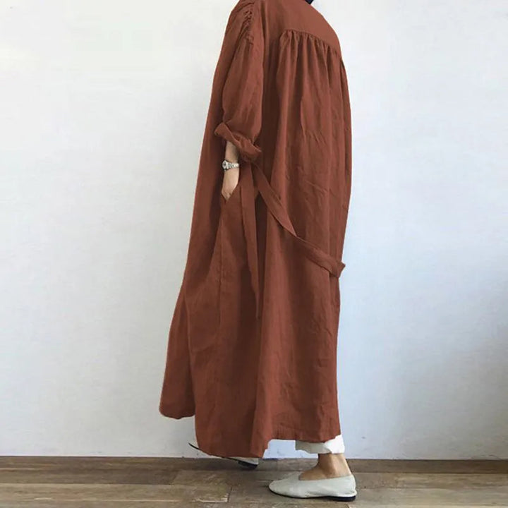 Amy Victoria | Long Casual Trench Coat for Women