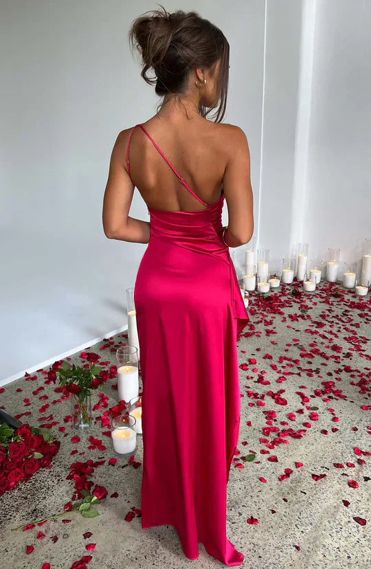 Amy Victoria | Satin Maxi Dress