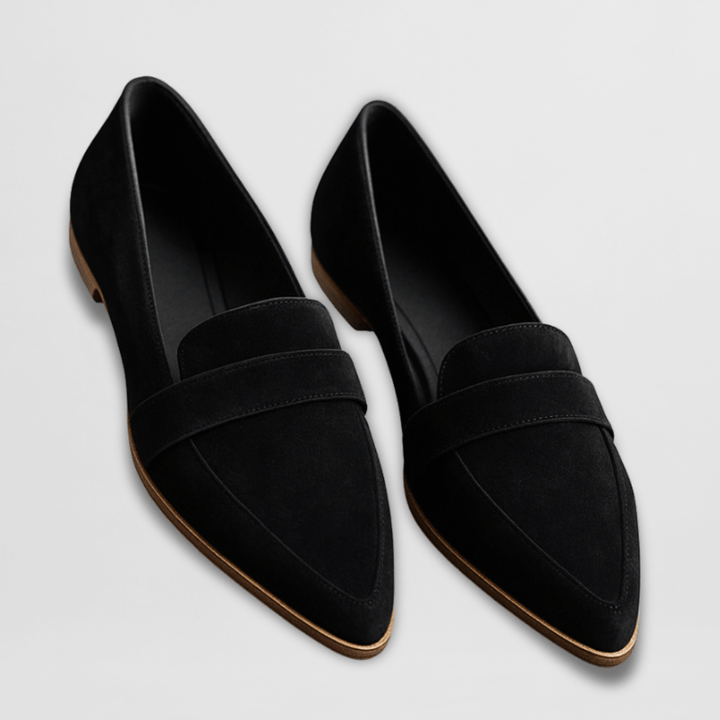 Amy Victoria | Soft Suede Loafers