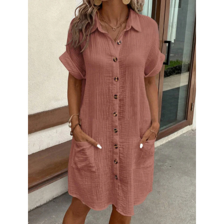 Amy Victoria | Summer shirt dress