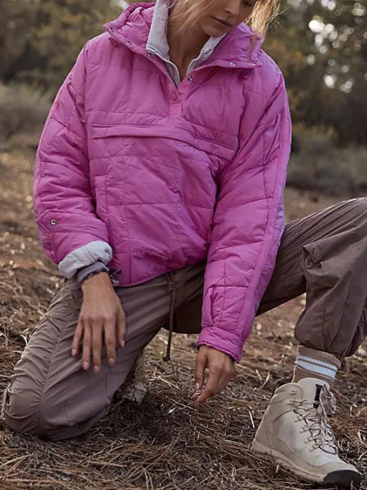 Amy Victoria | Casual thin warm jacket sweater for women