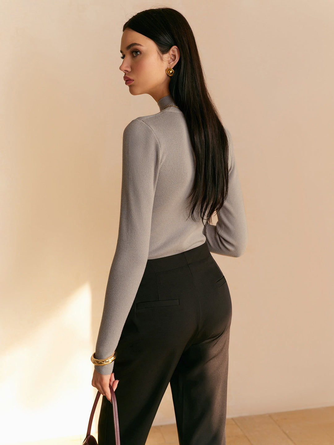 Amy Victoria | Women's Winter Slim Fit Pullover Sweater