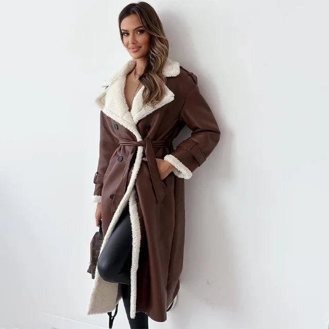 Amy Victoria | Long winter coat for women