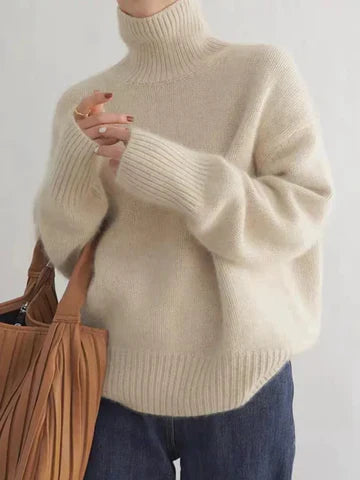 Amy Victoria | Cashmere Turtleneck Sweater
