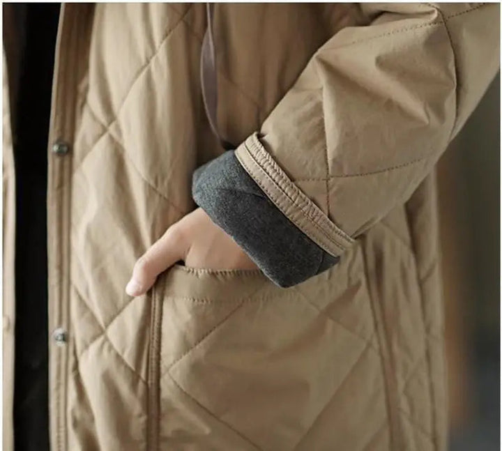 Amy Victoria | Long padded coat