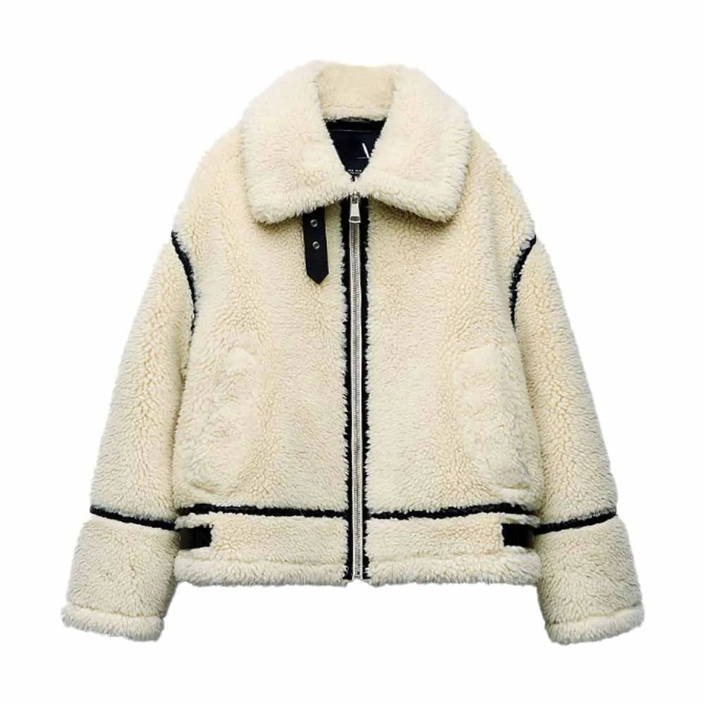 Amy Victoria | Soft teddy coat