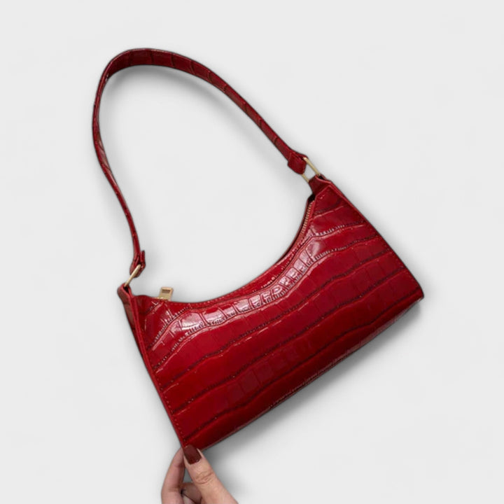 Amy Victoria | Shiny Leather Bag