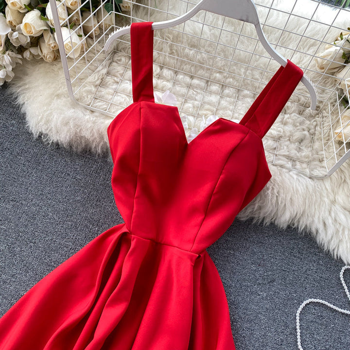 Amy Victoria | Yellow Sleeveless Cocktail Dress