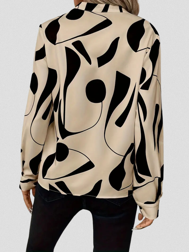 Amy Victoria | Satin Look Blouse