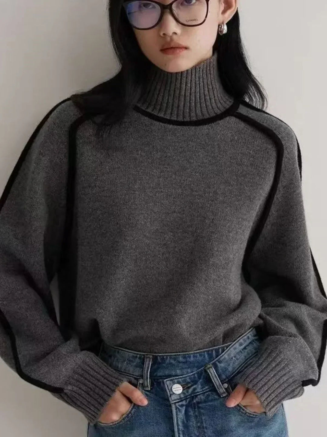 Amy Victoria | Turtleneck Sweater