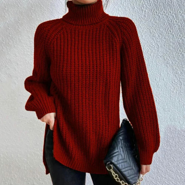 Amy Victoria | Elegant turtleneck sweater