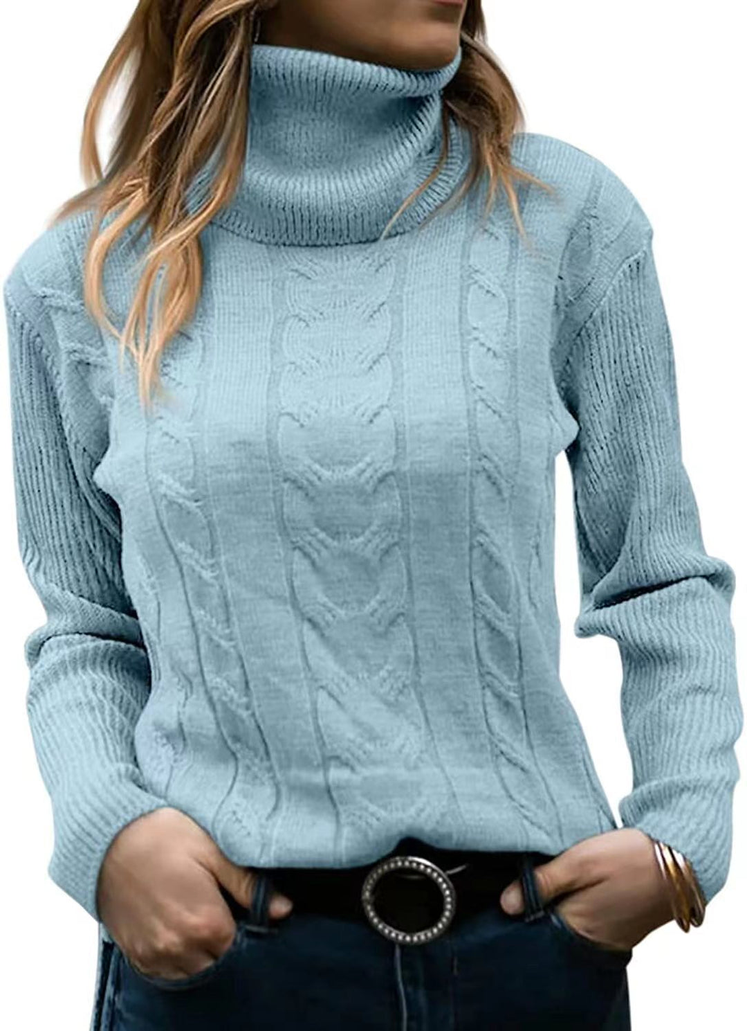 Amy Victoria | Cable Knit Sweater