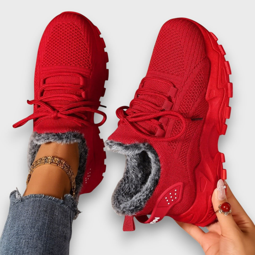 Amy Victoria | Lace-Up Winter Sneakers