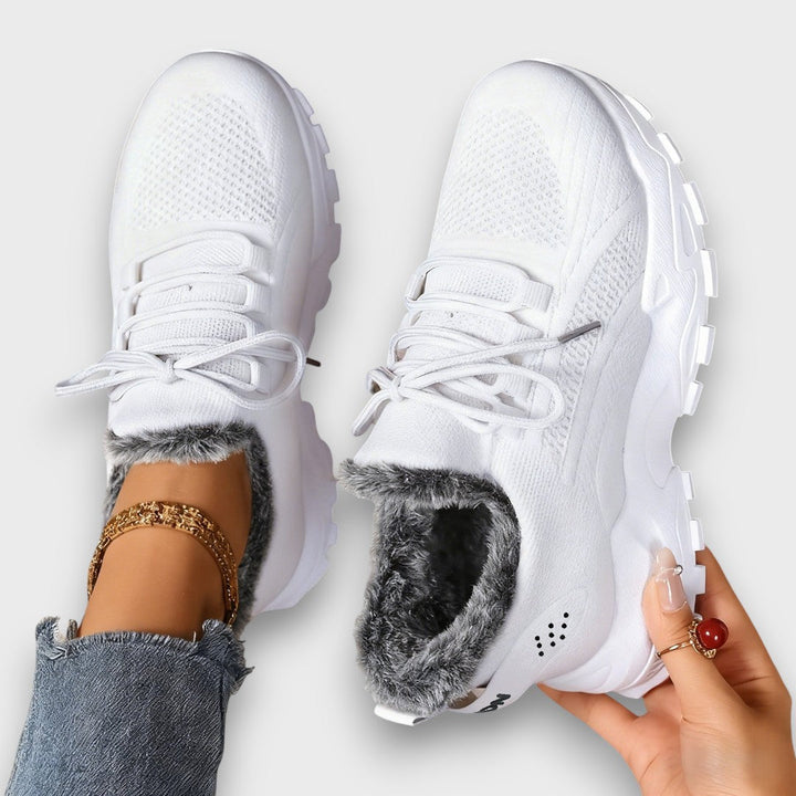 Amy Victoria | Lace-Up Winter Sneakers