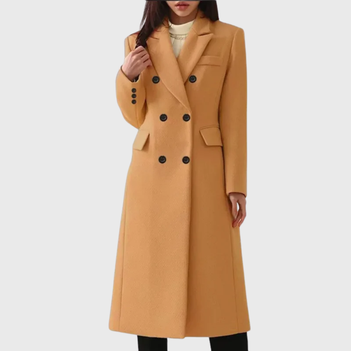 Amy Victoria | Women Classic Wool Overcoat