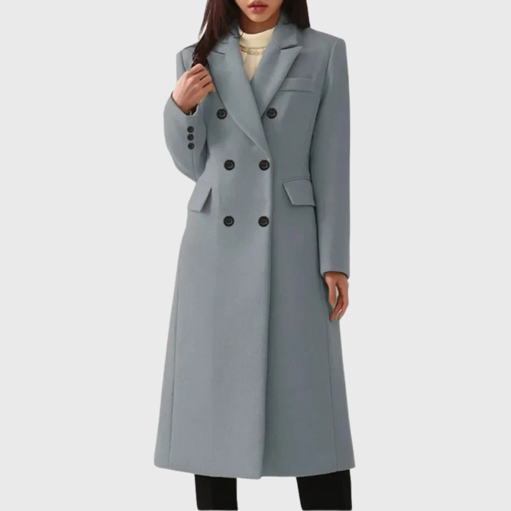 Amy Victoria | Women Classic Wool Overcoat