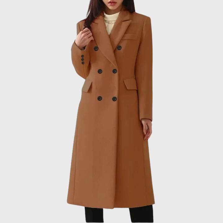 Amy Victoria | Women Classic Wool Overcoat