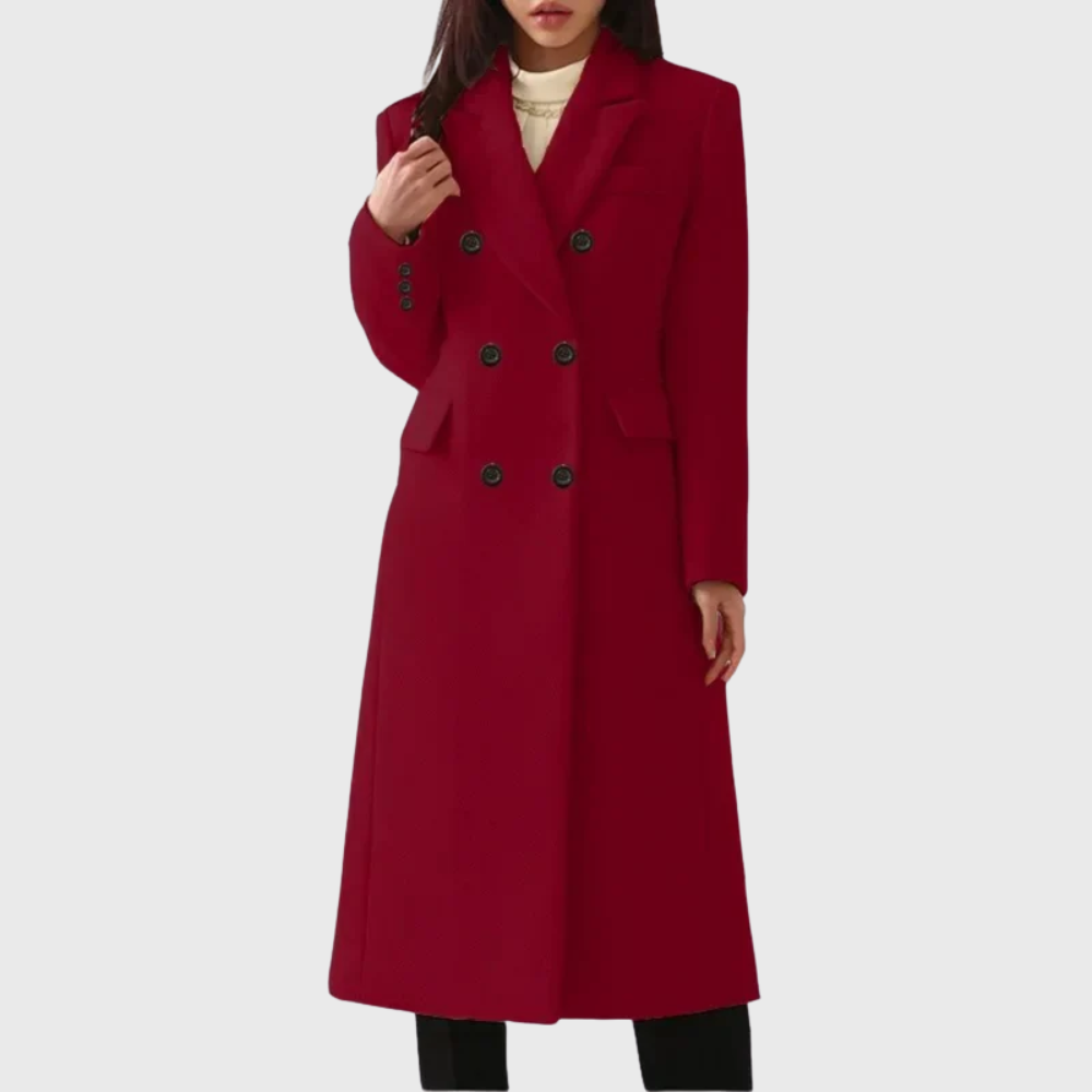 Amy Victoria | Women Classic Wool Overcoat