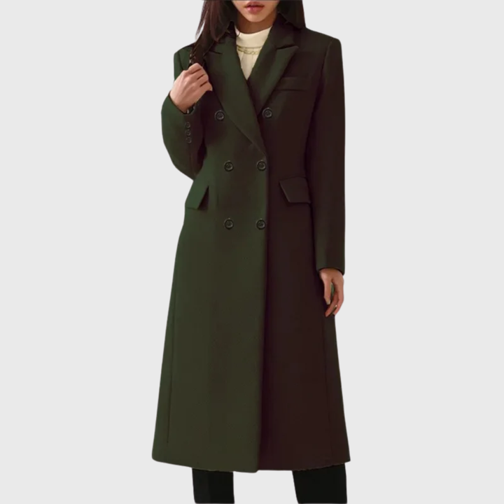 Amy Victoria | Women Classic Wool Overcoat