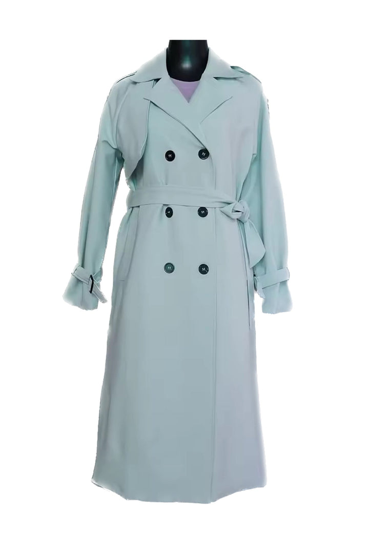 Amy Victoria | Double-breasted trench coat