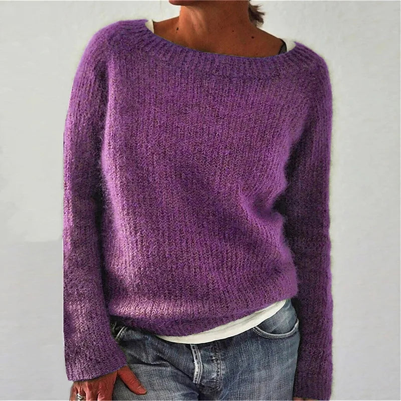 Amy Victoria | Women’s Casual Knit Pullover Sweater