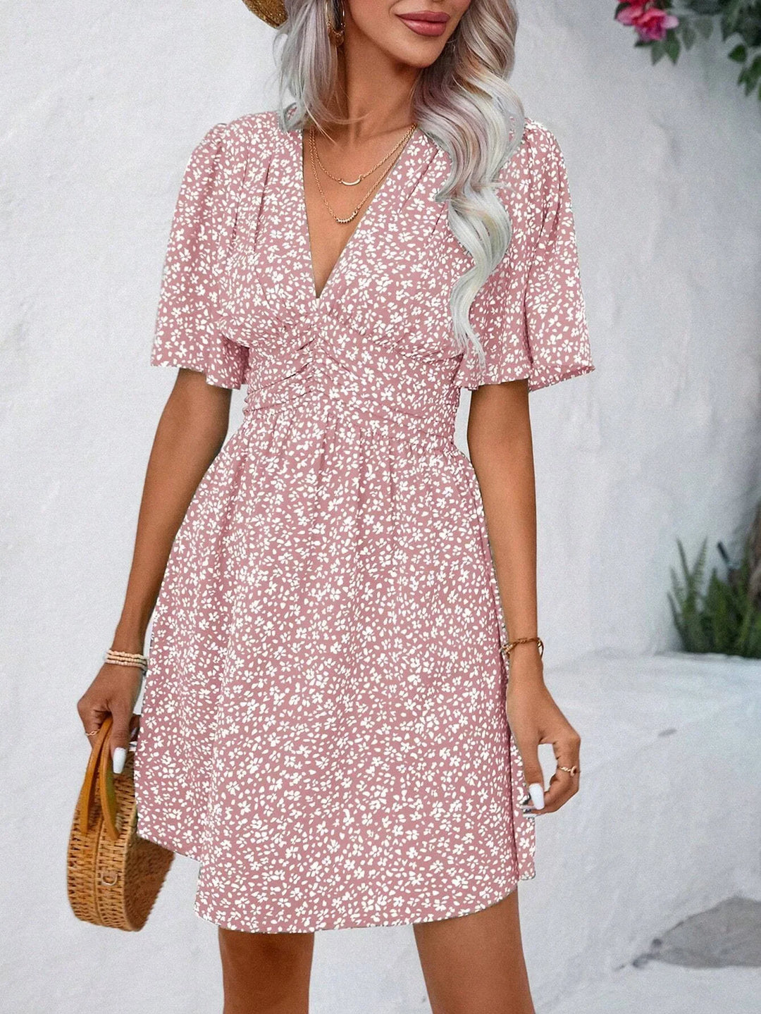 Amy Victoria | Floral Mini Dress